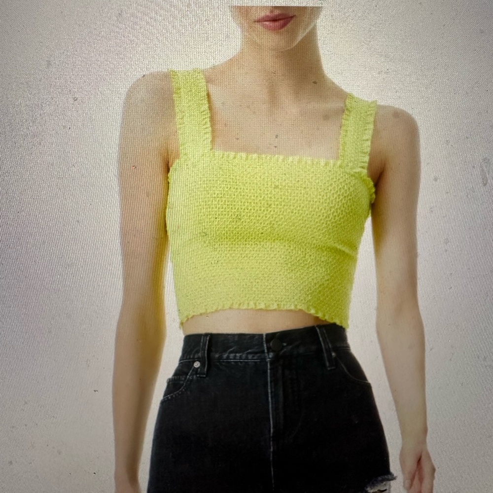 New in plastic with tags Alice and Olivia Crop top
